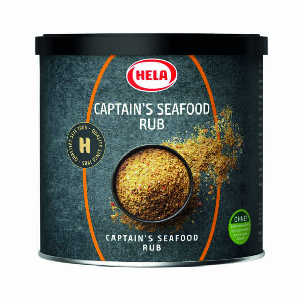 Hela Captain s Seafood Rub 400g