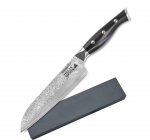 Santoku-Messer Damaststahl / Santoku-Knife Damascus steel